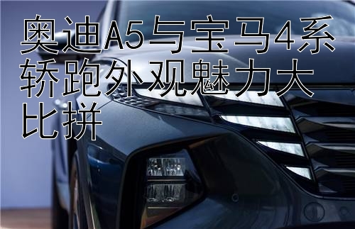 奥迪A5与宝马4系轿跑外观魅力大比拼