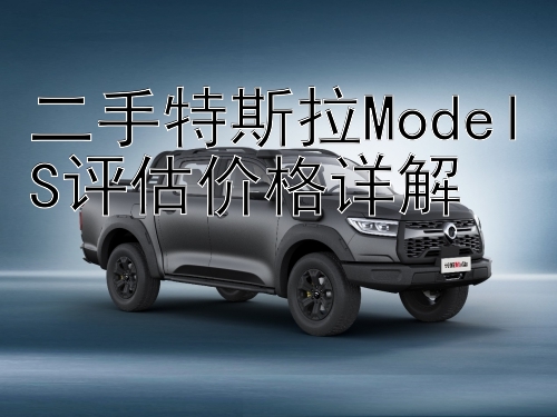 二手特斯拉ModelS评估价格详解